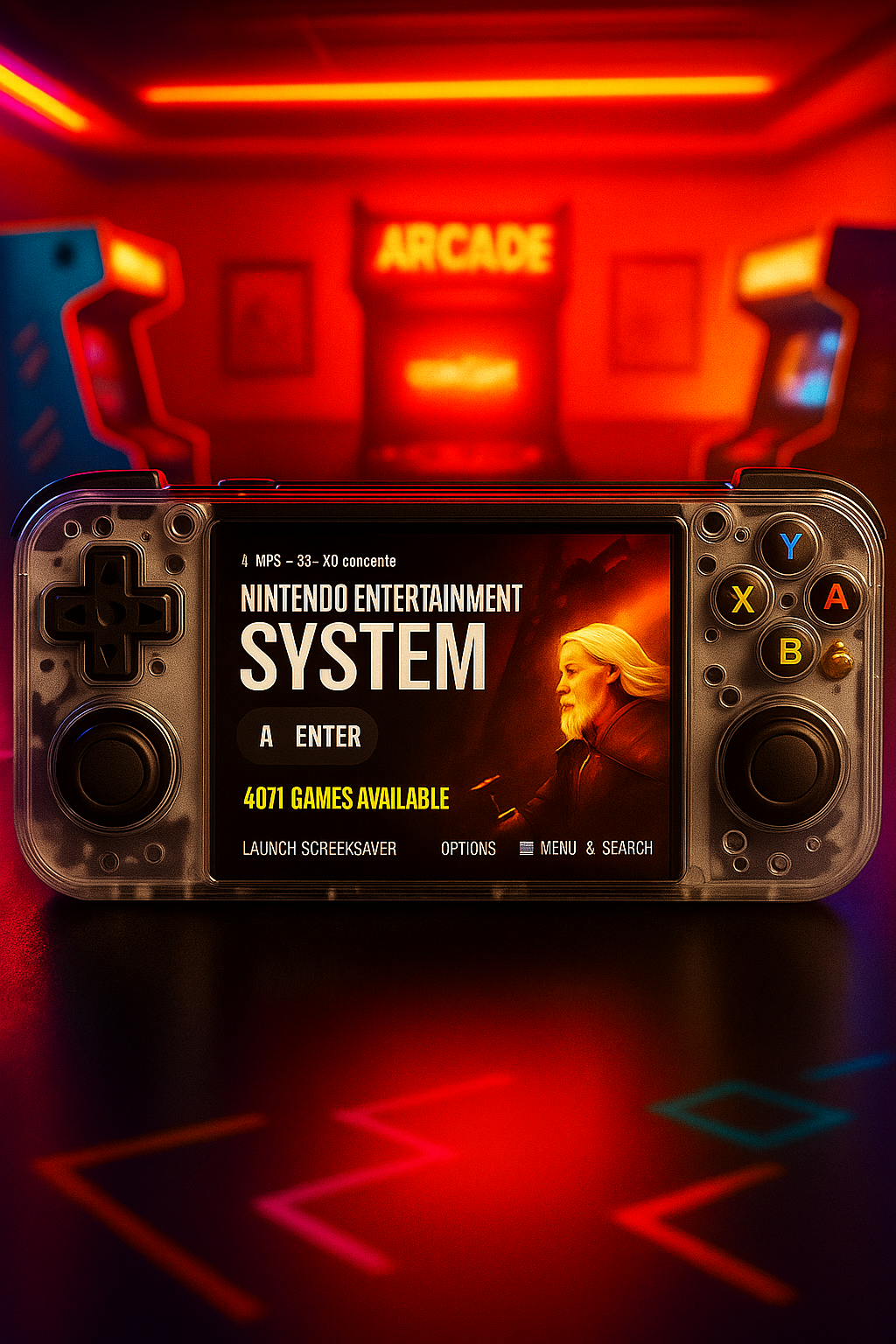 GAMEFLIX PRO™ – THE ULTIMATE PORTABLE RETRO GAMING CONSOLE