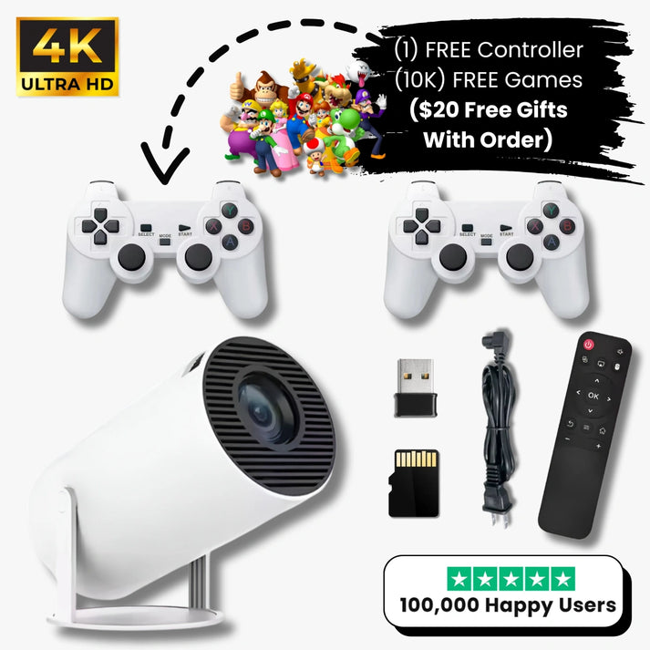 GameFlix™ Projector - Home Theater Experience